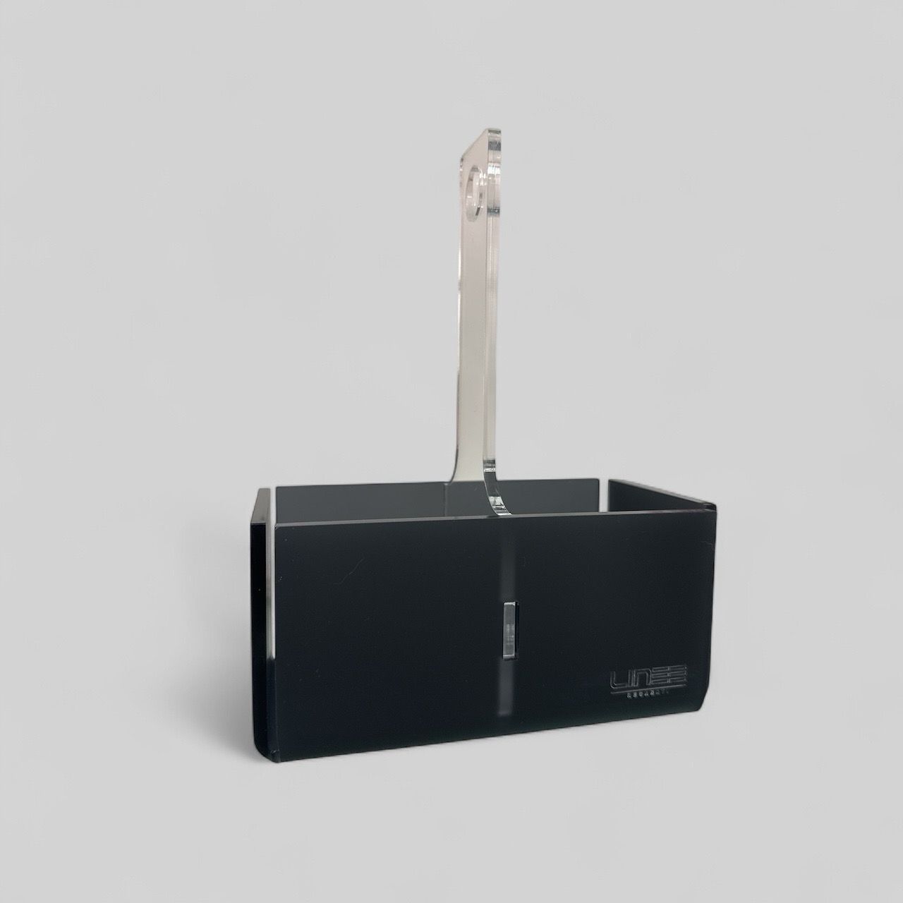 Porta bicchieri doppio - Mediterranea fumé grigio satinato 