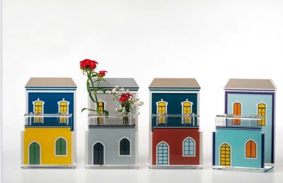 Portofino Vaso in acrilico + colori - Blooming city