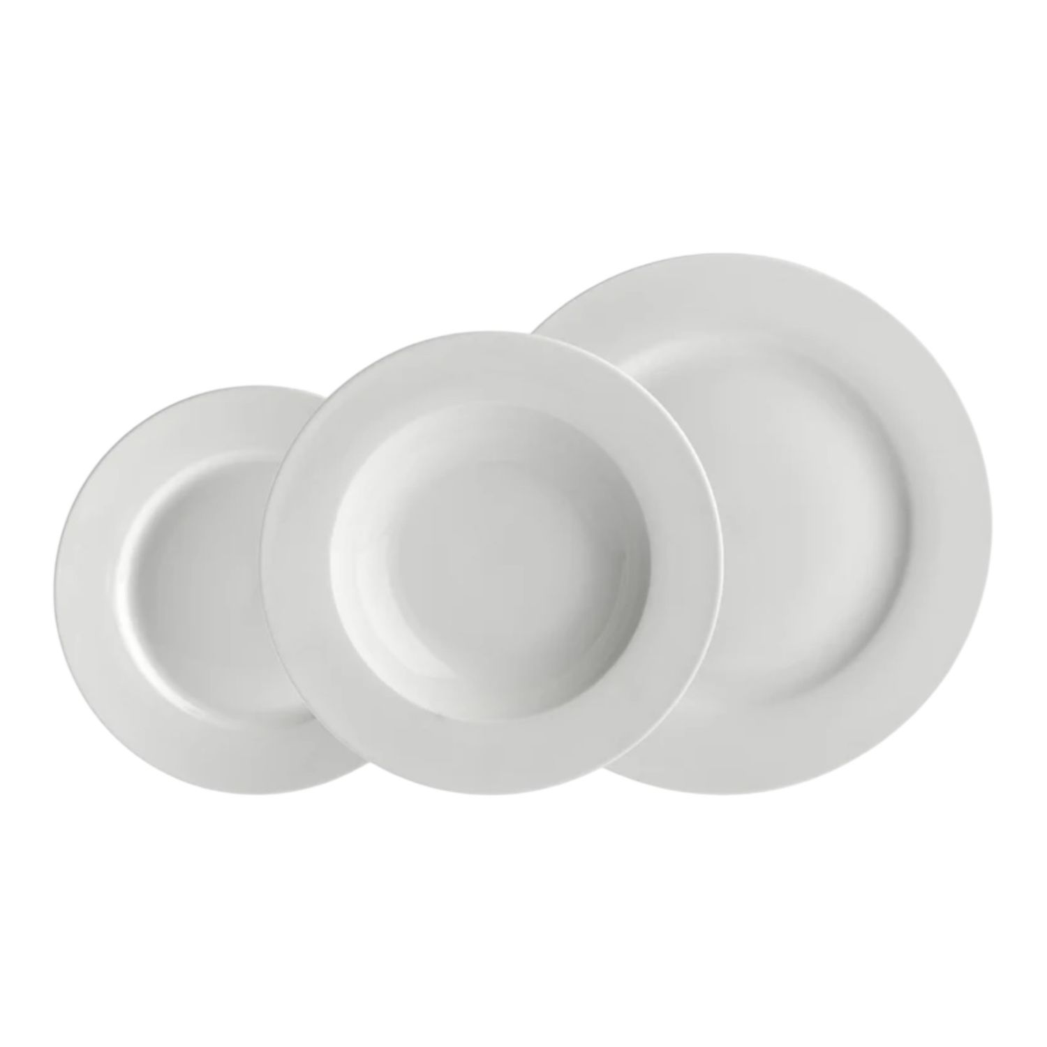 La porcellana bianca - Essenziale set 36 pezzi 