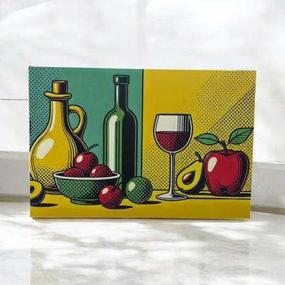 Quadro 90x60 Popland Decoro 5 - Linee