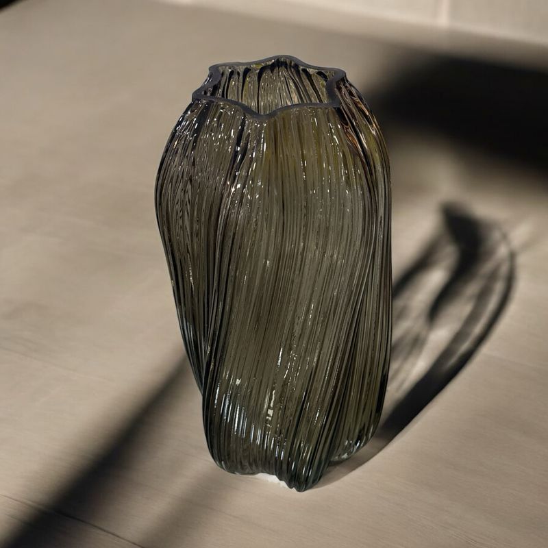 Vaso torsé tortora - Galbiati 