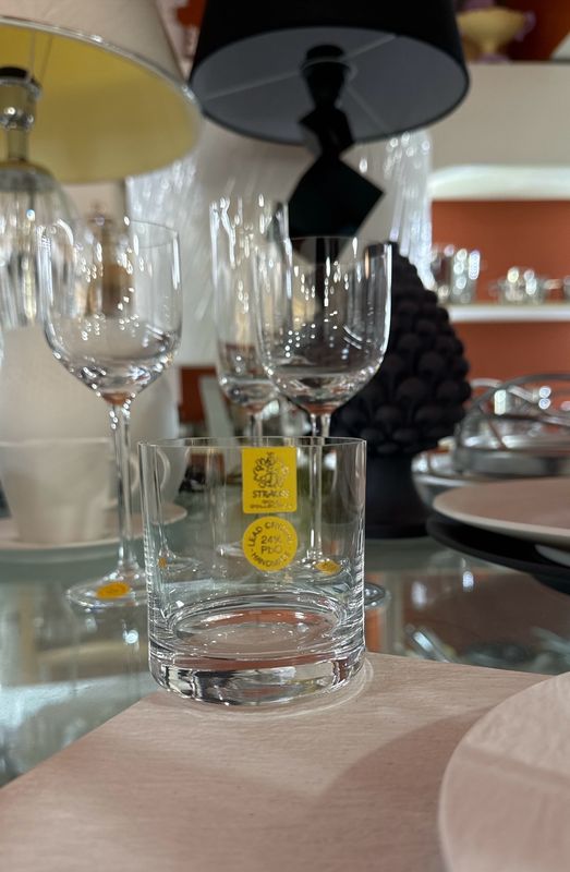 Strauss - set 12 tumbler cristallo