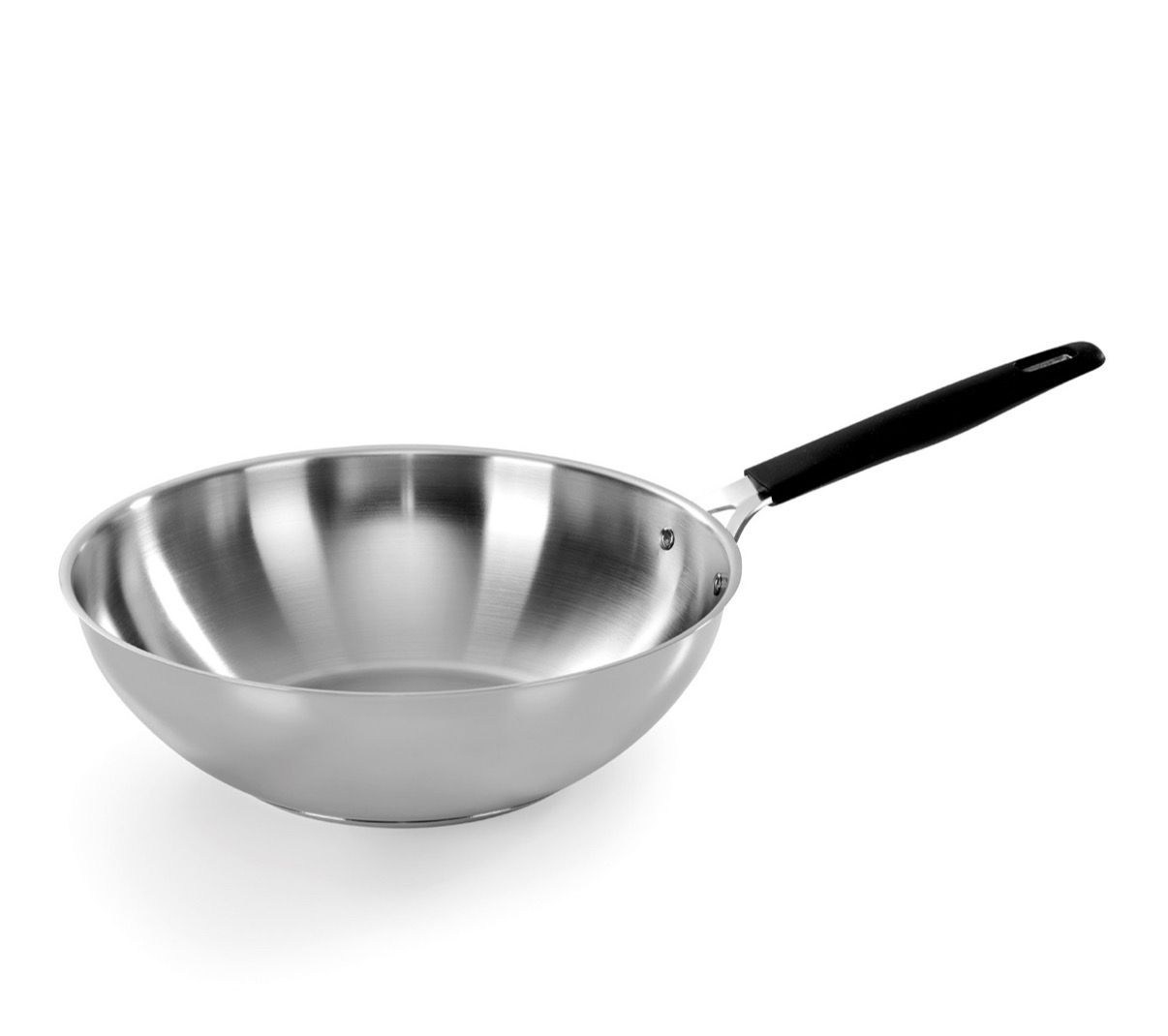 Wok cm.28 - 33 carati inox Barazzoni 