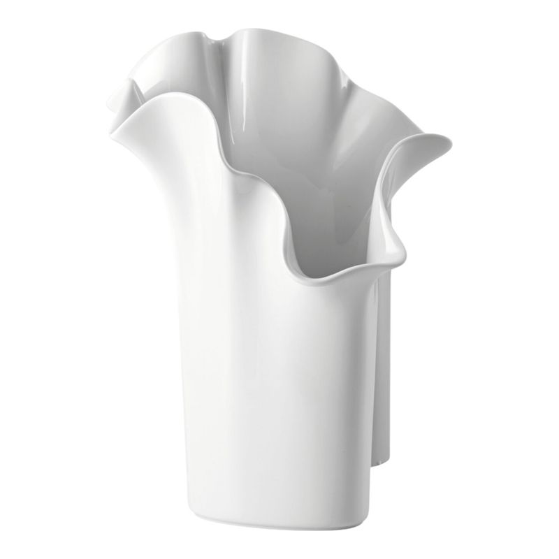 Asym Weiss - Vaso cm.30 Rosenthal Asym Weiss - Vaso cm.30 Rosenthal
