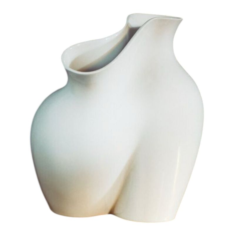 La Chute Weiss - Vaso cm.26 Rosenthal La Chute Weiss - Vaso cm.26 Rosenthal