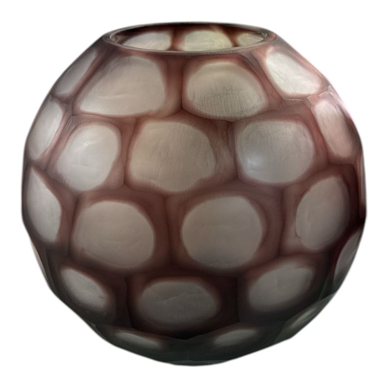 Geode - Vaso tondo h.27.5 verde Onlylux 