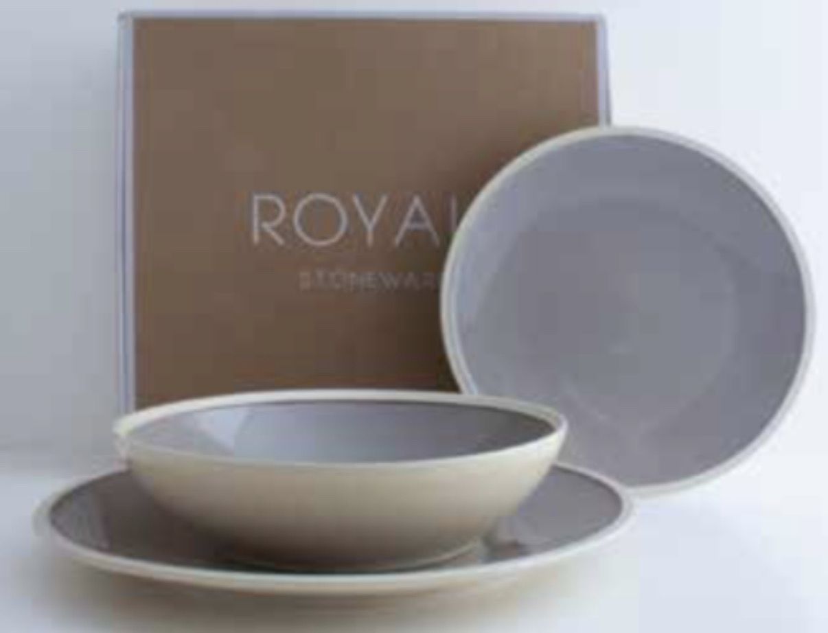 Set 3 pezzi Royal Stone Grey - Livellara 