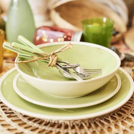 Set 3 pezzi Royal Stone Green - Livellara 