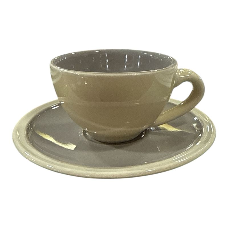Set 2 tazze caffe con piattino - Royal Stone Grey Set 2 tazze caffe con piattino - Royal Stone Grey