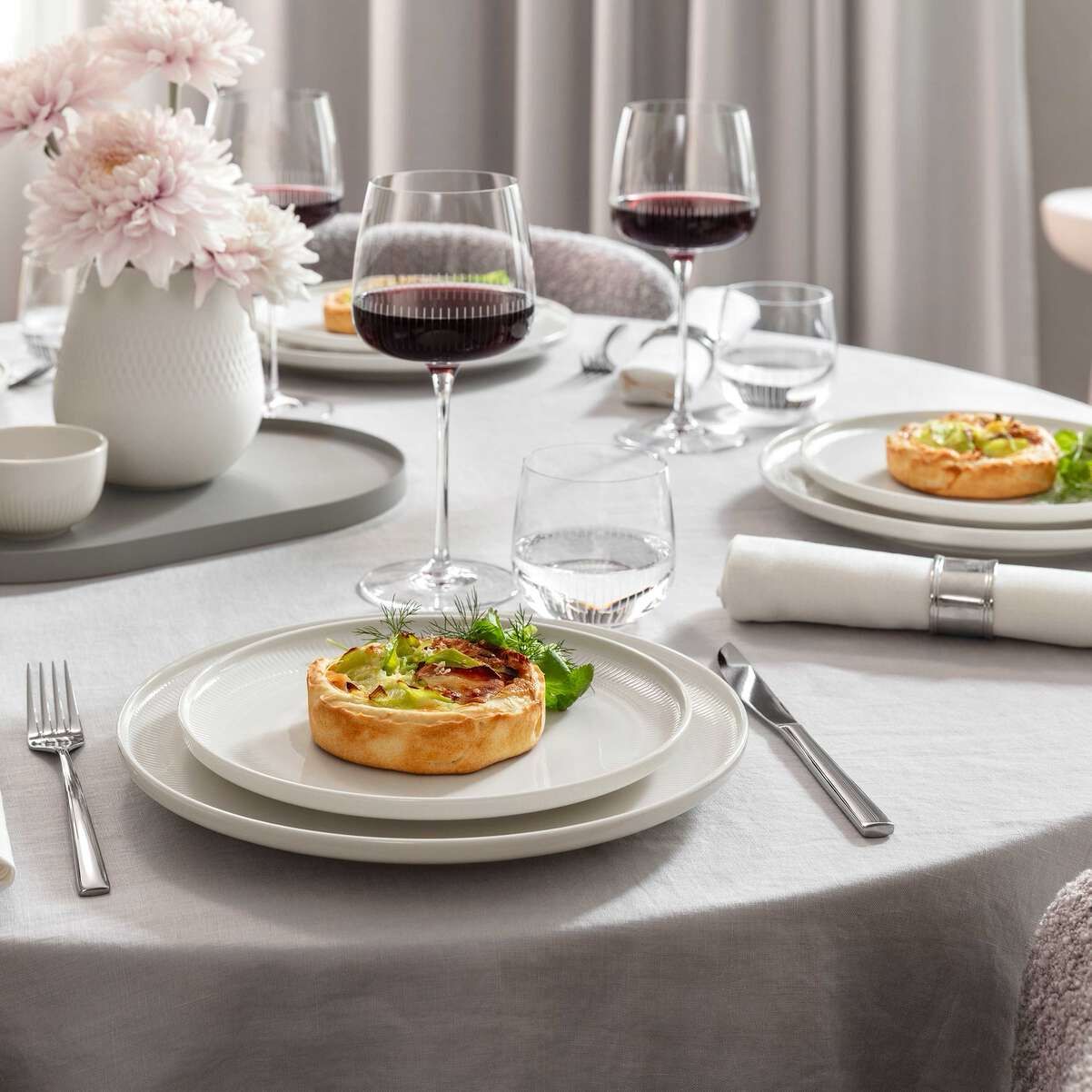 Set di 4 Afina Bicchiere da vino rosso trasparente, 200 ml, cristallo Villeroy &amp; Boch 