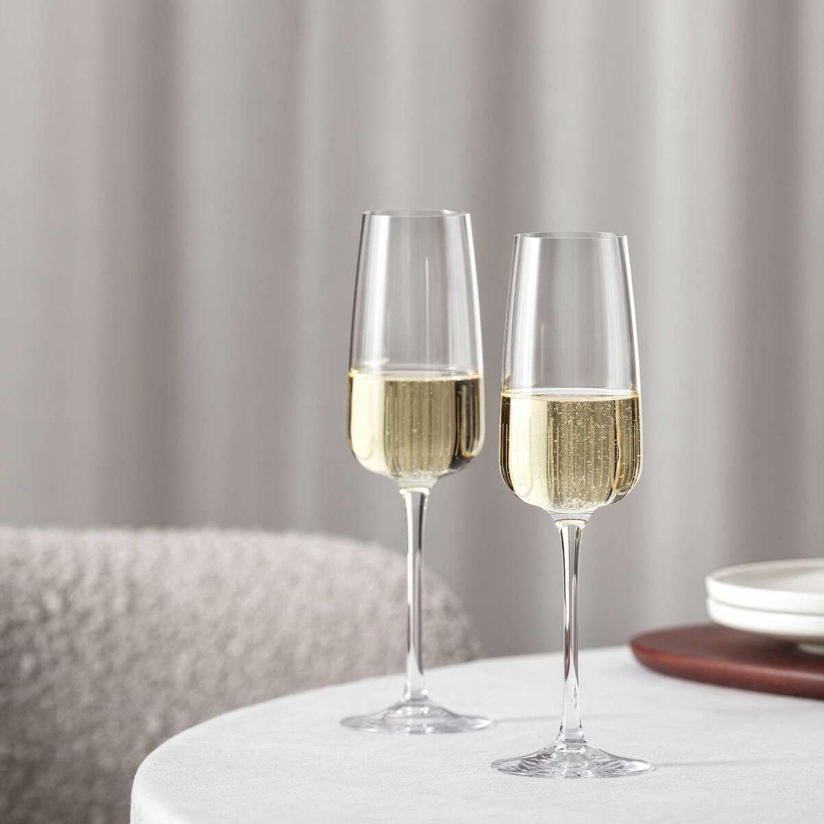 Set 4 Afina Bicchiere da champagne/ spumante trasparente, 120 ml, cristallo Villeroy &amp; Boch 