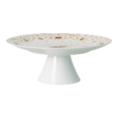 Piatto torta con piede grande - Christmas love Hutschenreuther