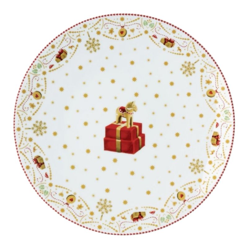 Piatto torta cm.31 - Christmas love Hutschenreuther
