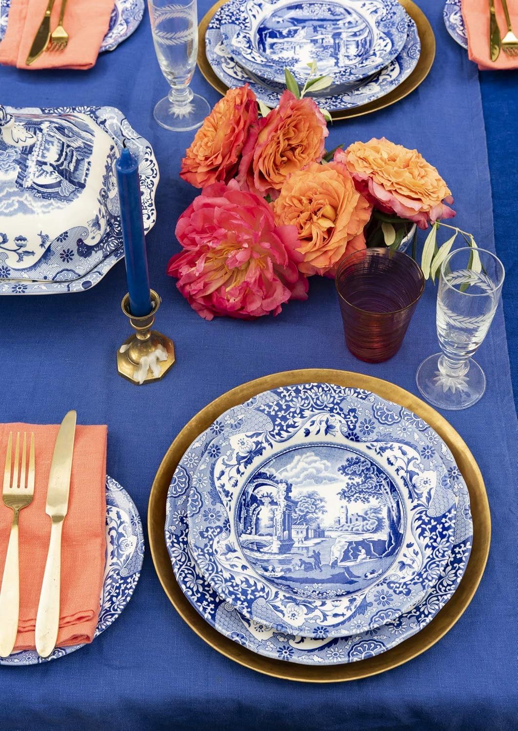 Servizio 36 pezzi - Blue Italian Spode 