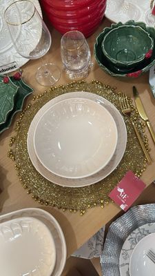 Madrigal crema- servizio piatti 18 pezzi Galbiati