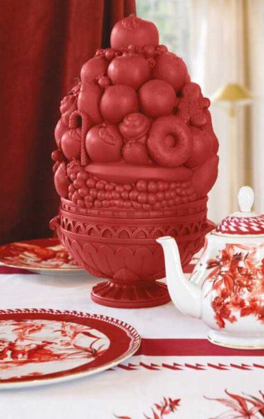 Centrotavola + composizione frutta - Le Rouge Baci Milano