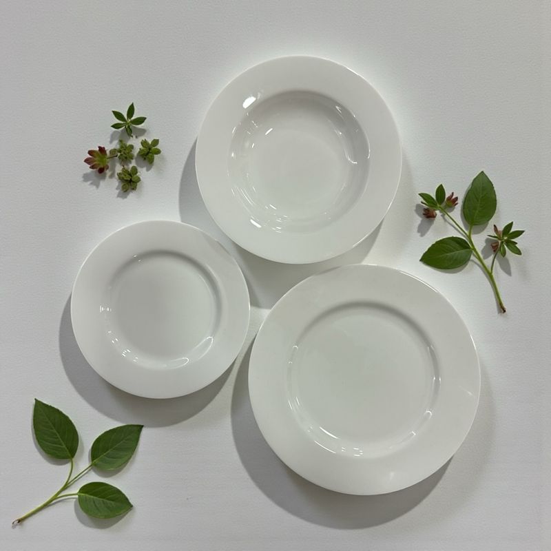 Servizio piatti 36 pezzi - Whiteware Livellara 