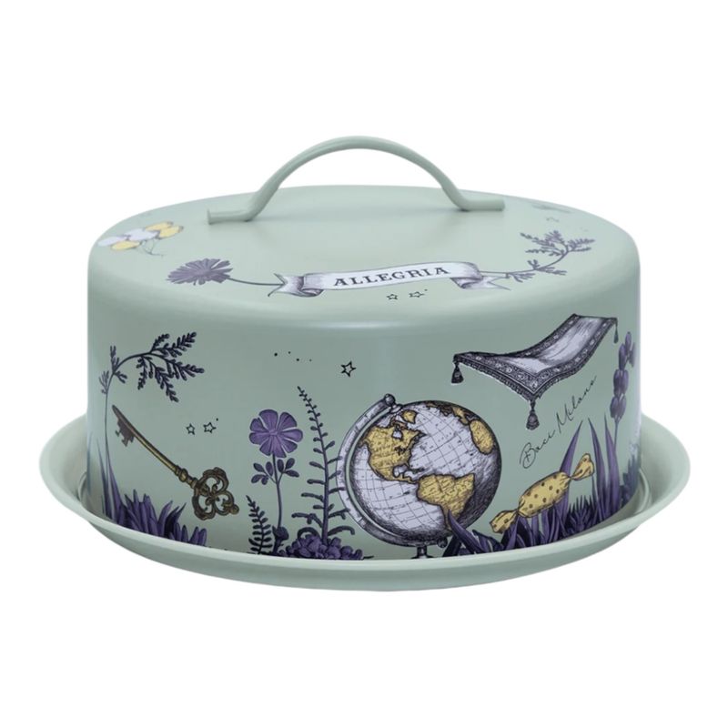 Piatto torta con cupola - Allegria Baci Milano 