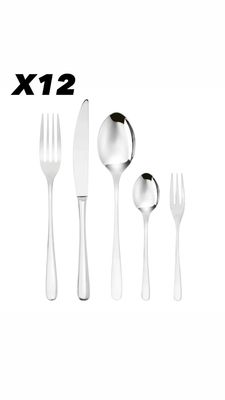Servizio 60 pezzi - Taste inox Sambonet 