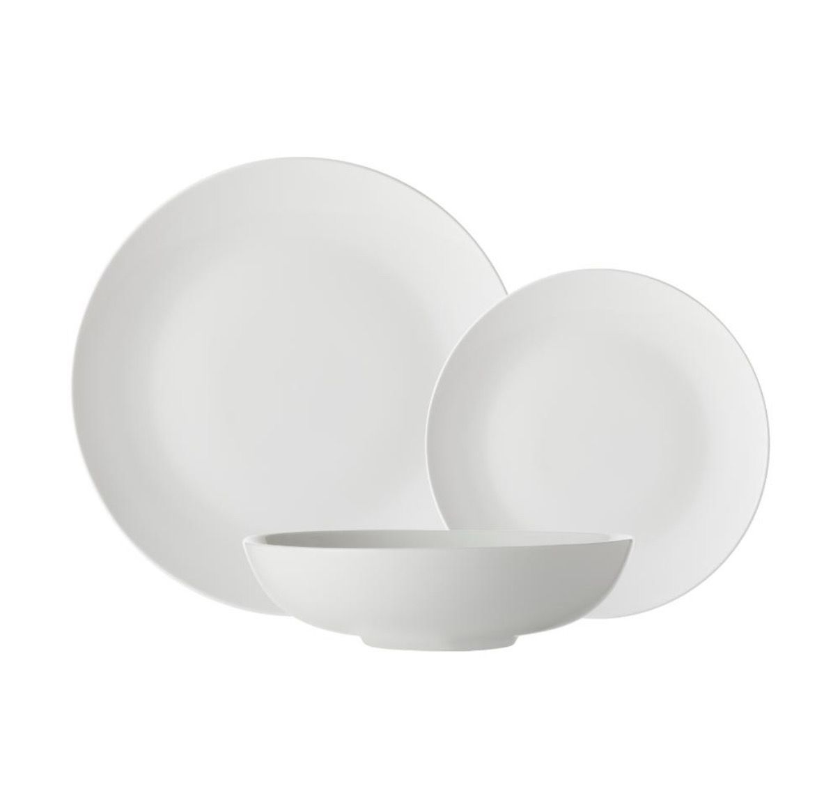 Set 12 pezzi - White Basic Coupe Maxwell&amp;Williams