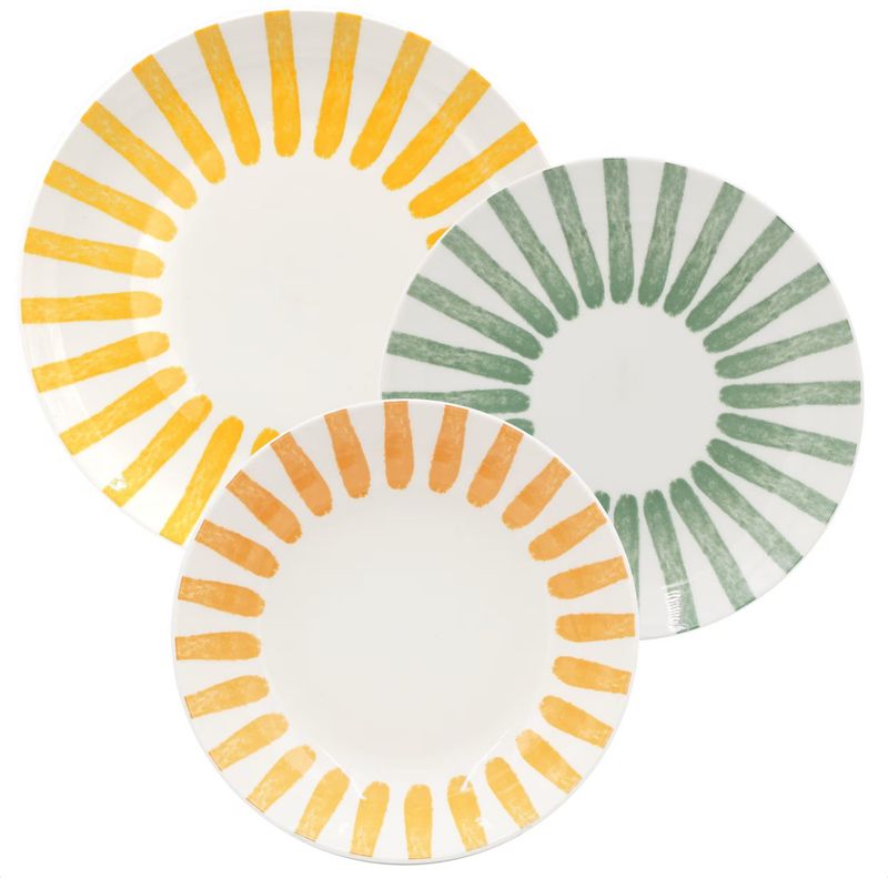 L’artista - set piatti 18 pezzi - Domino Italian Design