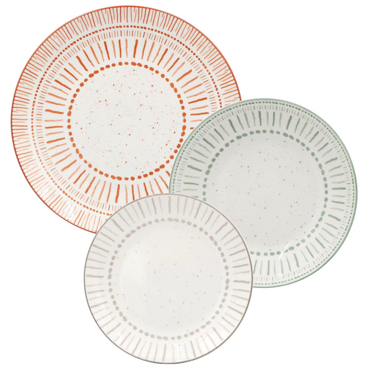 Tribalia - Set piatti 18 pezzi - Domino Italian Design
