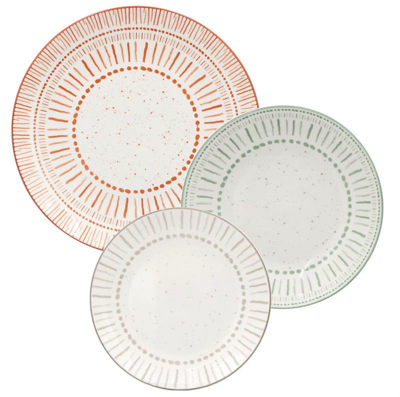 Tribalia - Set piatti 18 pezzi - Domino Italian Design
