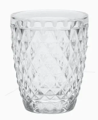 Set 6 bicchieri acqua Etrusco - La Porcellana Bianca