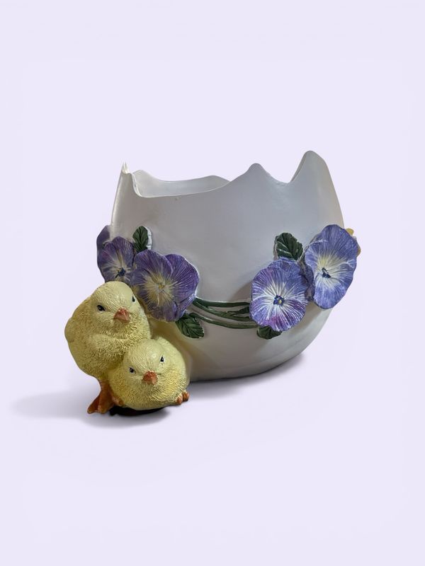 Vado uovo con viole - Happy Chick