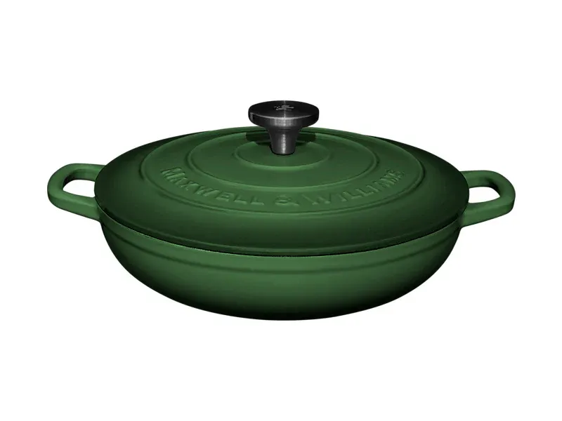 Cast Iron Braiser 27CM 3.3 L - Maxwell &amp; Williams