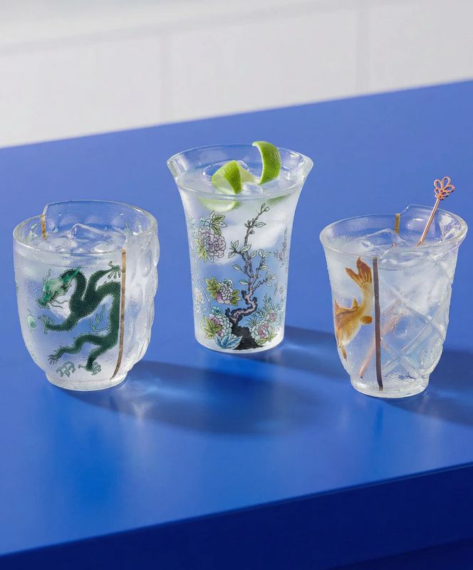 Set 3 bicchieri - Hybrid Aglaura Seletti