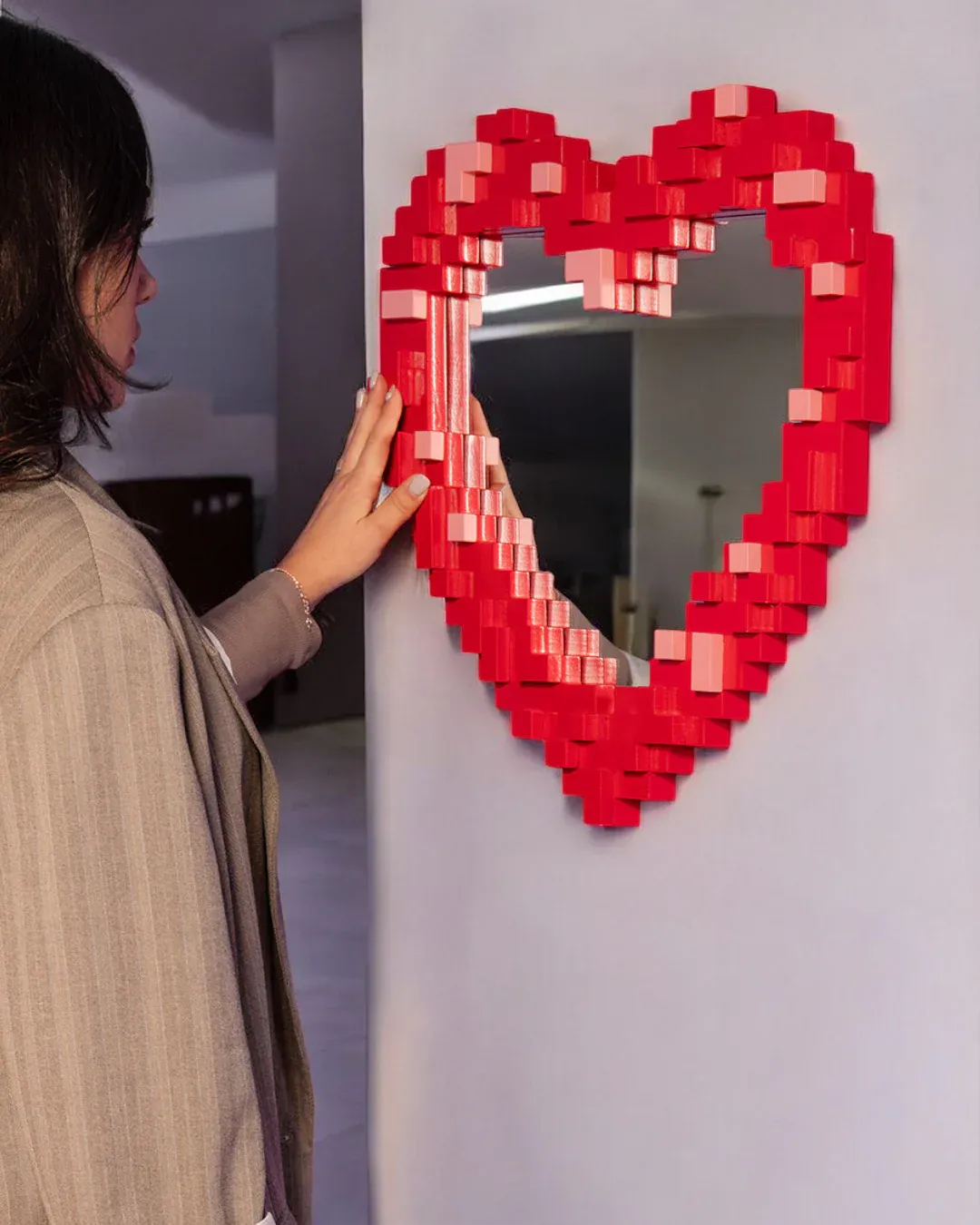 Specchio Mirror - Heart - SELETTI