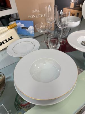 Sonetto gourmet filo oro Rosenthal - 36 pezzi 
