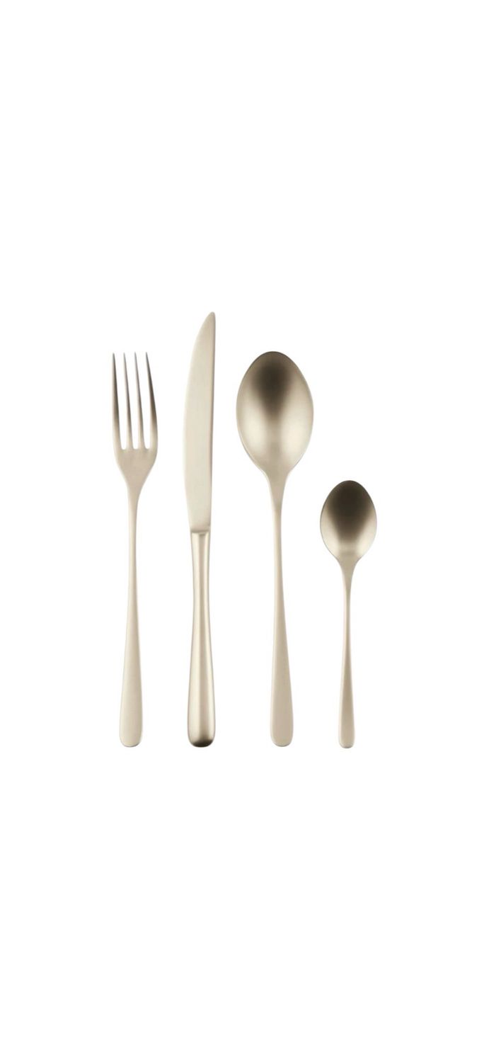 Set 24 pezzi - Taste champagne satinato Sambonet 