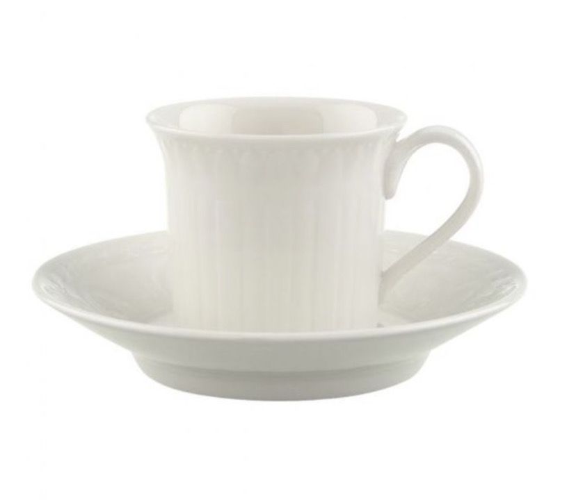 Set 6 tazze caffe con piattino - Cellini Villeroy &amp; Boch 