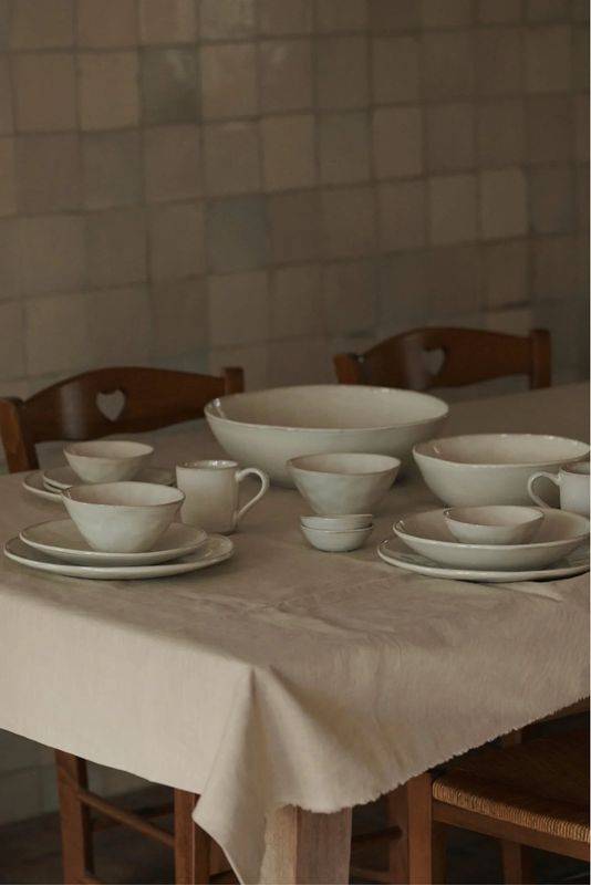 Set 18 pezzi - Organic White Duch Rose Set 18 pezzi - Organic White Duch Rose