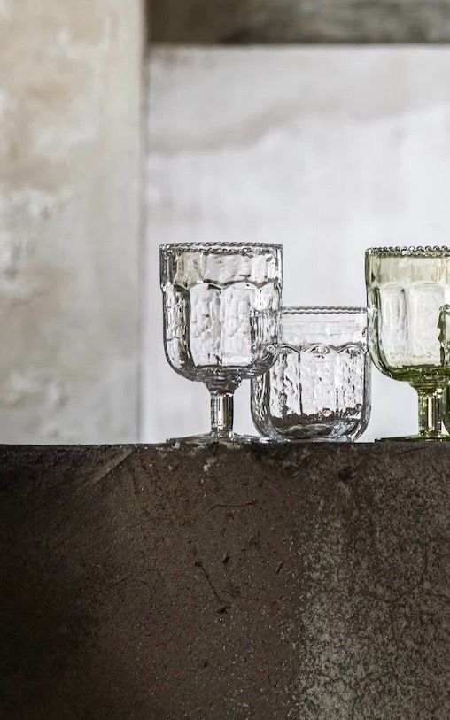 Set 4 bicchieri acqua - Borgo trasparente Livellara