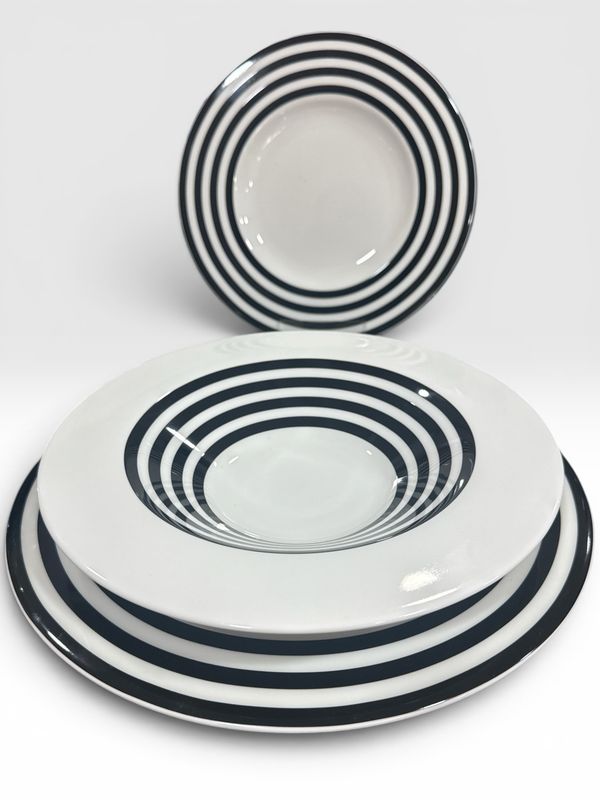 Servizio 36 pezzi - Freshness Lines Black Livellara 