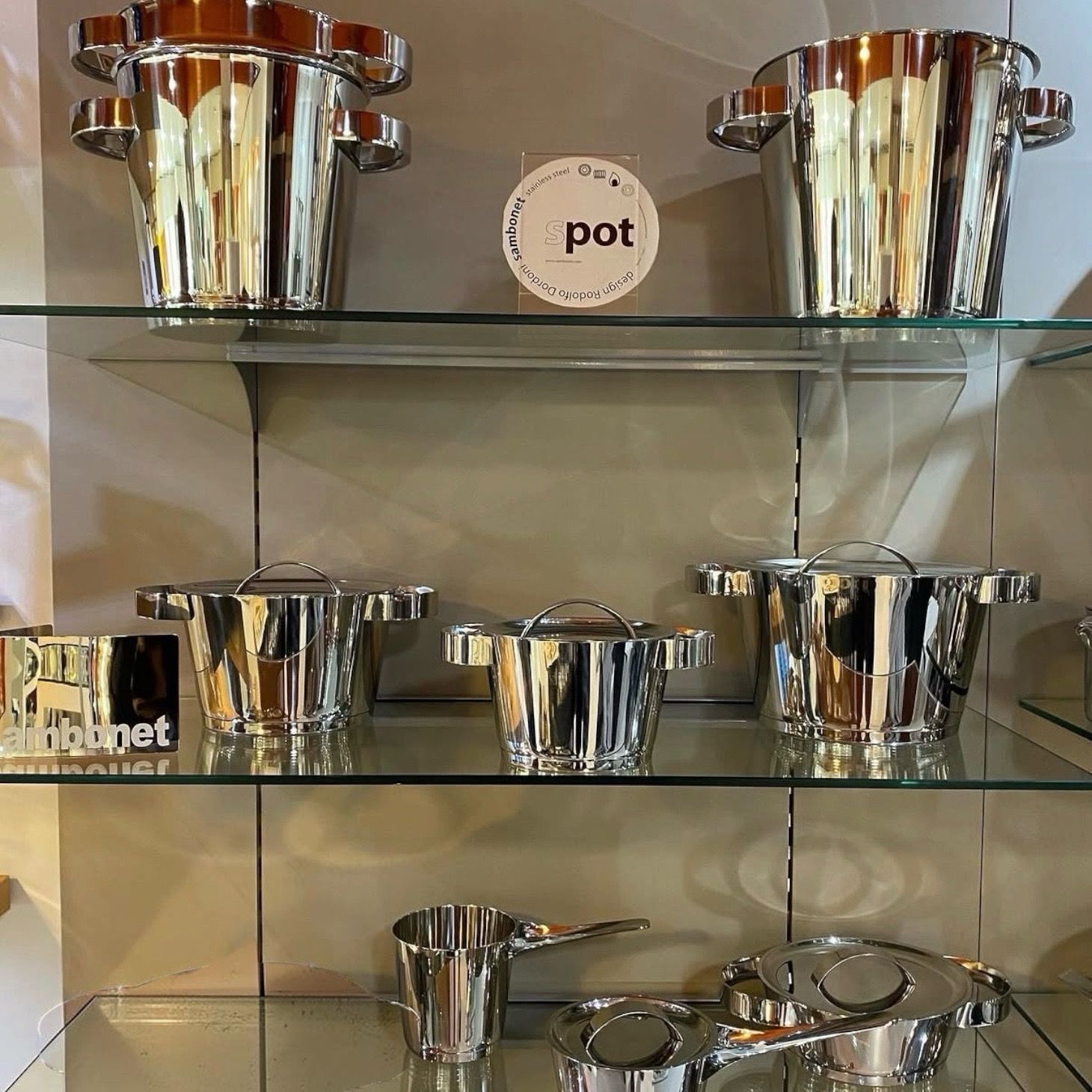 S-pot batteria Sambonet 15 pezzi 