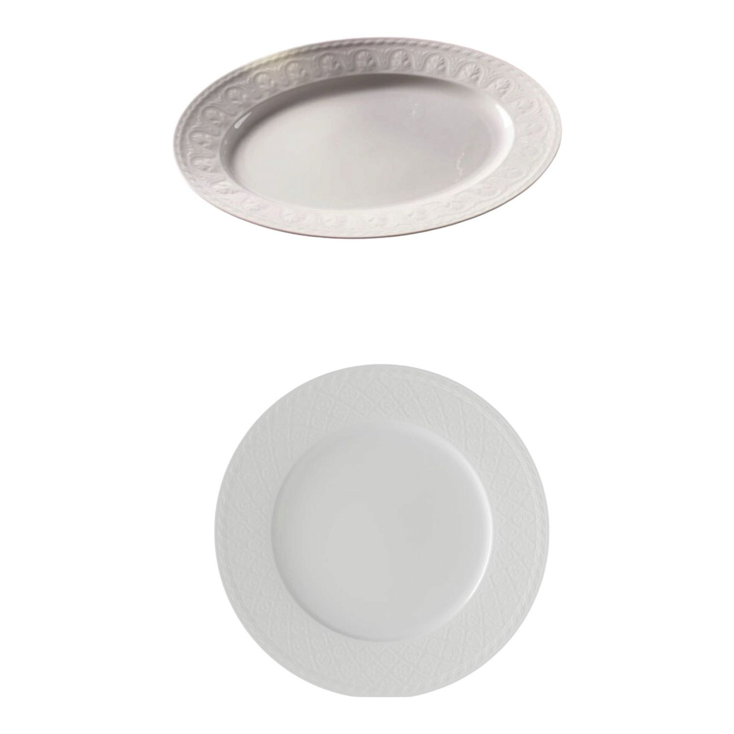 Set piatto tondo e ovale da portata - Cellini Villeroy &amp; Boch 