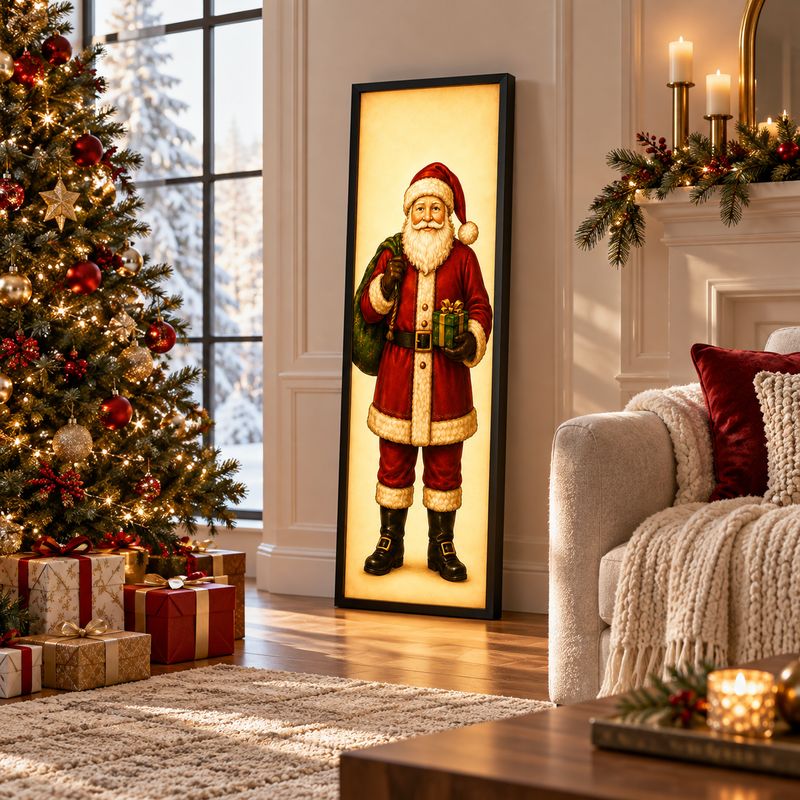 Luci d’inverno - pannello luminoso 40x160