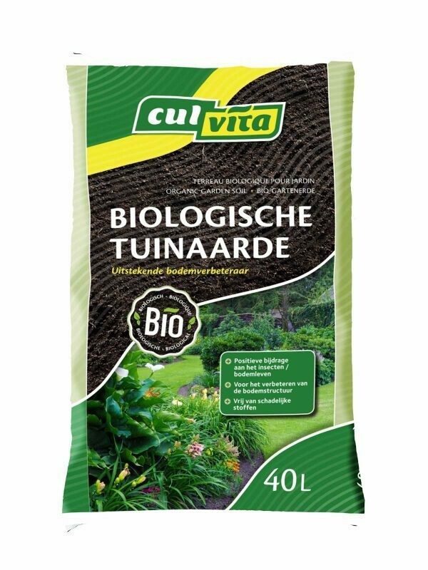 Biologische Tuinaarde (Culvita) 30 liter