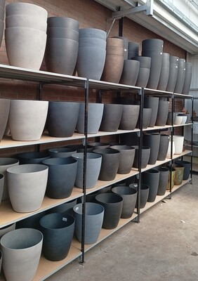 Luxe kunstof  potten vanaf €24,95 OP=OP