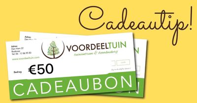 Cadeaubon Voordeeltuin