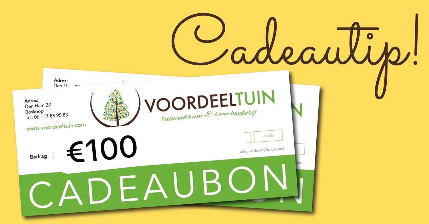 Cadeaubon Voordeeltuin