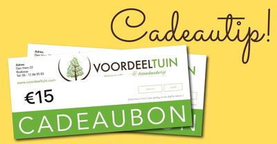 Cadeaubon Voordeeltuin