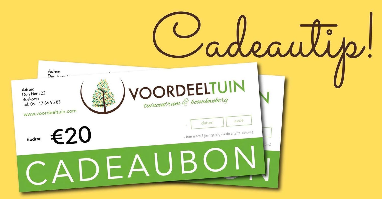 Cadeaubon Voordeeltuin