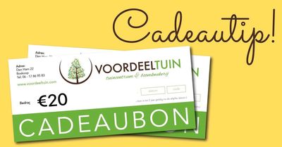 Cadeaubon Voordeeltuin