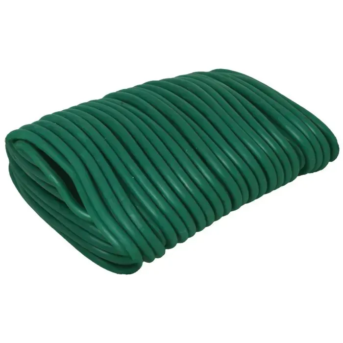 Rubberband draad in kern 10mx3mm OP=OP