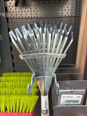 Hendrik Jan junior bladhark  met steel 75 cm OP=OP